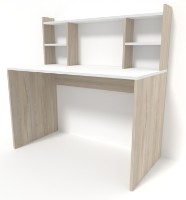 Masa de birou Smartex M4 140cm Alb/Stejar Deschis