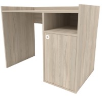 Masa de birou Smartex Tab Classic 120cm Stejar Deschis