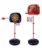Rack de baschet+darts Sport Set Basketball + Darts 2in1 WT666