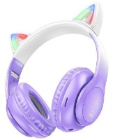 Наушники Hoco W42 Cat Purple Grape