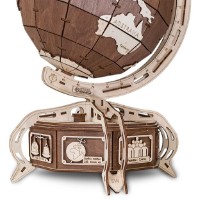 Puzzle 3D-constructor Ewa Toys The Globe Brown imaginea #2 — magazin online Desire.md