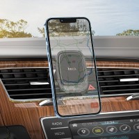 Автодержатель Hoco CA115 Blue Shark Metal Gray фото №4 — интернет-магазин Desire.md