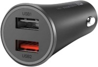 Автомобильная зарядка Xiaomi Mi Car Charger 37W (GDS4147GL)