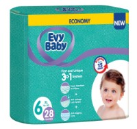 Подгузники Evy Baby XL 4/28pcs