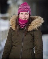 Шапка Buff Knitted & Polar Edna Purple фото №2 — интернет-магазин Desire.md