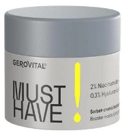 Cremă pentru față Gerovital Must Have Niacinamide & Hyaluronic Acid Sorbet-Cream 50ml