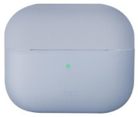 Чехол для наушников Uniq Lino Hybrid Arctic for AirPods Pro Blue