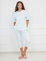 Pijama Ajoure T23585 Mint/Print Dot L