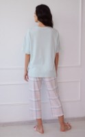 Pijama Ajoure T23585 Mint/Print Cell S