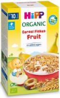 Fulgi de cereale organice HiPP Organic Cereal Flakes Fruit 200g