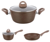 Set vase de gatit 4Life Houchu Brown 5pcs