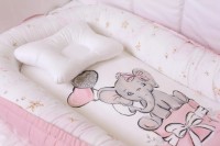 Гнездо для малыша Perna Mea Premium Elefant Pink фото №2 — интернет-магазин Desire.md