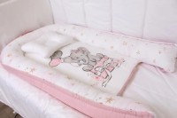 Гнездо для малыша Perna Mea Premium Elefant Pink фото №3 — интернет-магазин Desire.md