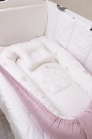 Гнездо для малыша Perna Mea Premium Iepuras Pink фото №2 — интернет-магазин Desire.md
