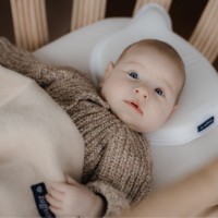 Pernă pentru bebeluși Womar Zaffiro Ergonomica Stabilizatoare White