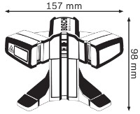 Лазерный нивелир Bosch GTL 3 (0601015200)