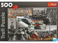 Puzzle Trefl 500 Barcelona Collage (37169)