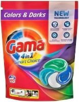 Капсулы для стирки Gama 4in1 Colors & Darks 60cap