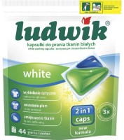 Капсулы для стирки Ludwik 2in1 White 44cap