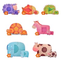 Пазл Mideer Geometry and Animals (MD3022-1)