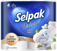 Hârtie igienica Selpak Deluxe 3 plies 4 rolls