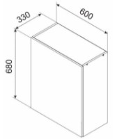 Кухонный модуль Ambianta Astra 600 ES Telescopic Gri фото №2 — интернет-магазин Desire.md