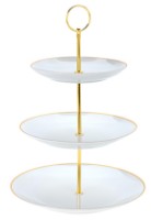 Platou cu nivele EH Golden Rim 16.5cm/20cm/24cm (48193)