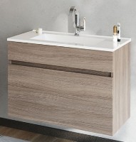Шкаф с умывальником Savinidue Bogota 60 Rovere Fumo 12030/RF