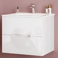 Шкаф с умывальником Savinidue Iris 60 White 12000/F00