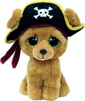 Jucărie de pluș Ty Rowan Brown Dog Pirate TY36492