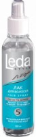 Лак для укладки волос Leda Style Mega Strong Hold 160ml
