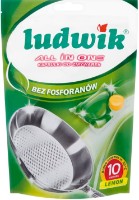 Detergent pentru mașine de spălat vase Ludwik All in One 10cap