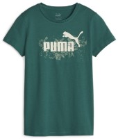 Tricou de dame Puma Ess+ Floral Vibes Graphic Tee Malachite XS