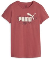 Tricou de dame Puma Ess+ Floral Vibes Graphic Tee Astro Red XS