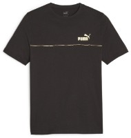 Мужская футболка Puma Ess+ Minimal Gold Tee Puma Black M (68001201)
