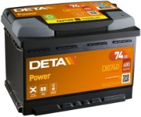 Автомобильный аккумулятор Deta DB740 Power