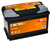 Автомобильный аккумулятор Deta DB712 Power