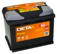 Автомобильный аккумулятор Deta DB620 Power