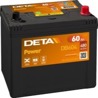Автомобильный аккумулятор Deta DB604 Power