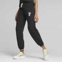 Pantaloni spotivi de dame Puma Squad Sweatpants Fl Puma Black XL