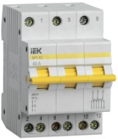 Întrerupător-secționator IEK MPR10-3-040