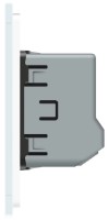 Выключатель Livolo VL-FC2NY-2GWP фото №2 — интернет-магазин Desire.md