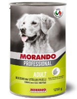 Hrană umedă pentru câini Morando Professional Adult Veal 1250g
