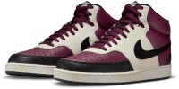 Ботинки мужские Nike Court Vision Mid Nn Dark Maroon/White/Black, s.40.5