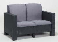 Садовый диван Moda Life Datca 2 129x85x73cm