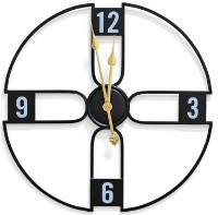 Настенные часы Metalux 271-4 Black