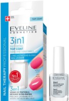 Top pentru lac Eveline Nail Therapy Professional 3in1 12ml