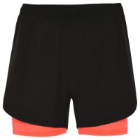 Женские шорты Roly Lanus 6655 Black/Fluor Coral XL