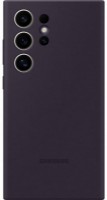 Чехол Samsung Silicone Cover Galaxy S24 Ultra Dark Violet фото №1 — интернет-магазин Desire.md
