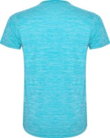 Мужская футболка Roly Zolder 6653 Turquoise/Heather Turquoise S фото №2 — интернет-магазин Desire.md